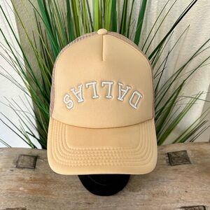 Upside Down Dallas Trucker Hat